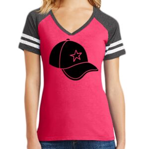 Women's Game V-Neck Tee Thumbnail