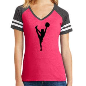 Women's Game V-Neck Tee Thumbnail