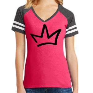 Women's Game V-Neck Tee Thumbnail