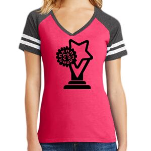 Women's Game V-Neck Tee Thumbnail