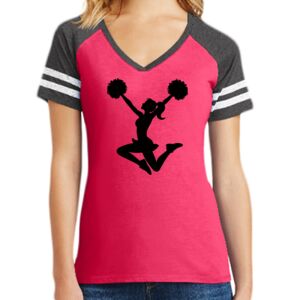 Women's Game V-Neck Tee Thumbnail