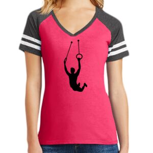 Women's Game V-Neck Tee Thumbnail