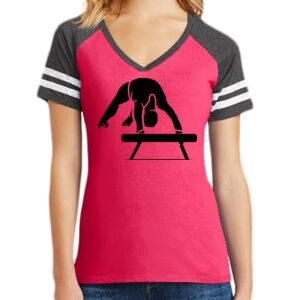 Women's Game V-Neck Tee Thumbnail