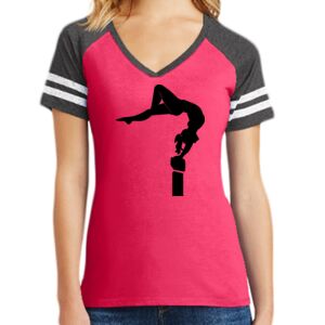 Women's Game V-Neck Tee Thumbnail