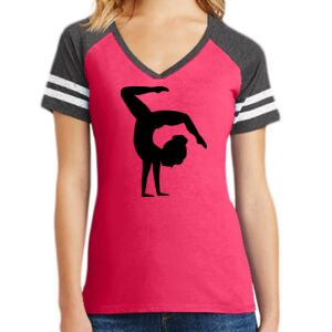 Women's Game V-Neck Tee Thumbnail