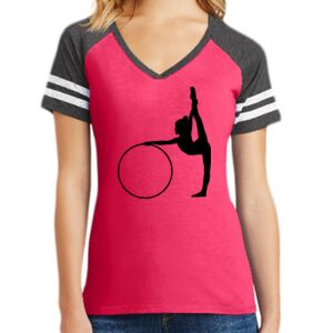 Women's Game V-Neck Tee Thumbnail