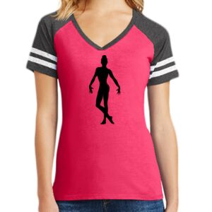 Women's Game V-Neck Tee Thumbnail