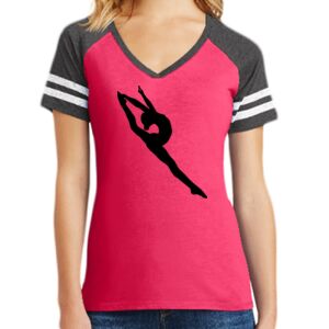 Women's Game V-Neck Tee Thumbnail