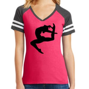 Women's Game V-Neck Tee Thumbnail