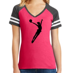 Women's Game V-Neck Tee Thumbnail