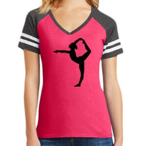Women's Game V-Neck Tee Thumbnail