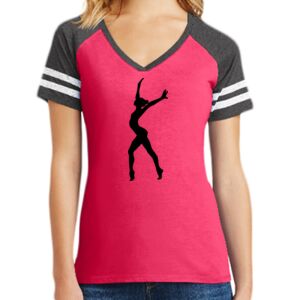 Women's Game V-Neck Tee Thumbnail