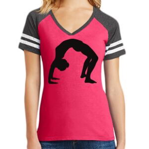 Women's Game V-Neck Tee Thumbnail