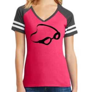 Women's Game V-Neck Tee Thumbnail