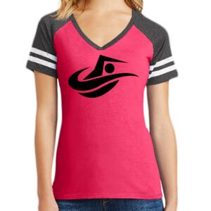 Women's Game V-Neck Tee Thumbnail