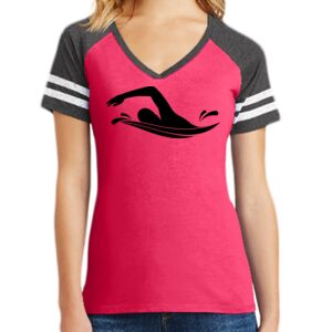 Women's Game V-Neck Tee Thumbnail