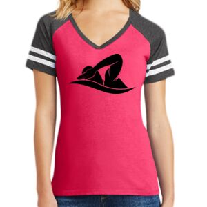 Women's Game V-Neck Tee Thumbnail