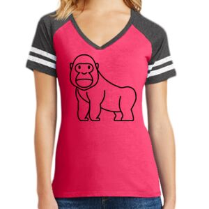 Women's Game V-Neck Tee Thumbnail