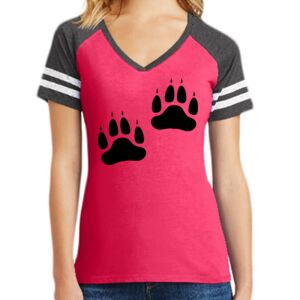 Women's Game V-Neck Tee Thumbnail
