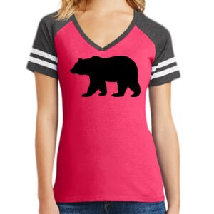 Women's Game V-Neck Tee Thumbnail