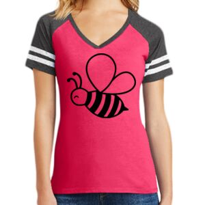 Women's Game V-Neck Tee Thumbnail