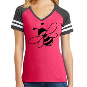 Women's Game V-Neck Tee Thumbnail