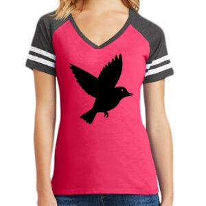 Women's Game V-Neck Tee Thumbnail
