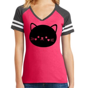 Women's Game V-Neck Tee Thumbnail