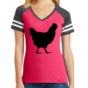 Women's Game V-Neck Tee Thumbnail