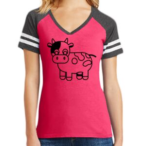 Women's Game V-Neck Tee Thumbnail