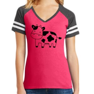 Women's Game V-Neck Tee Thumbnail