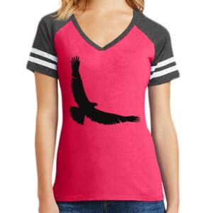 Women's Game V-Neck Tee Thumbnail