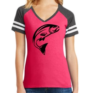 Women's Game V-Neck Tee Thumbnail