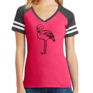 Women's Game V-Neck Tee Thumbnail