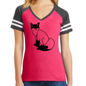 Women's Game V-Neck Tee Thumbnail