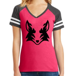 Women's Game V-Neck Tee Thumbnail