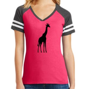 Women's Game V-Neck Tee Thumbnail