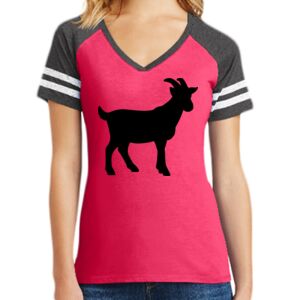 Women's Game V-Neck Tee Thumbnail