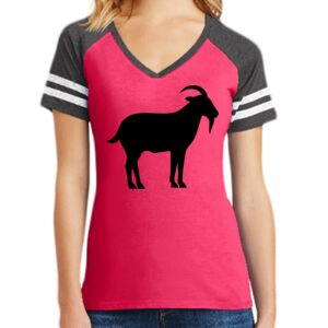 Women's Game V-Neck Tee Thumbnail