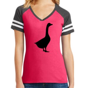 Women's Game V-Neck Tee Thumbnail