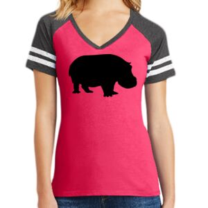 Women's Game V-Neck Tee Thumbnail