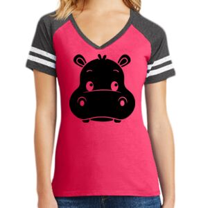 Women's Game V-Neck Tee Thumbnail