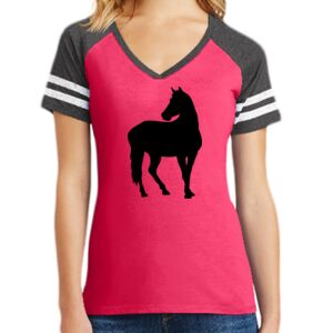 Women's Game V-Neck Tee Thumbnail