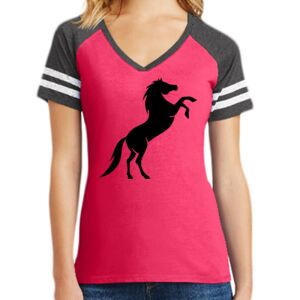 Women's Game V-Neck Tee Thumbnail