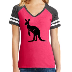 Women's Game V-Neck Tee Thumbnail