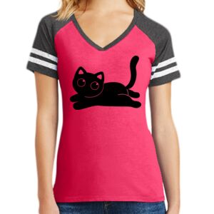 Women's Game V-Neck Tee Thumbnail