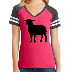 Women's Game V-Neck Tee Thumbnail