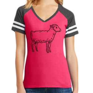 Women's Game V-Neck Tee Thumbnail