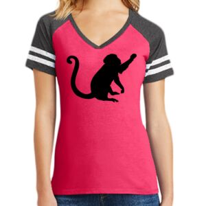 Women's Game V-Neck Tee Thumbnail