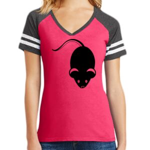 Women's Game V-Neck Tee Thumbnail